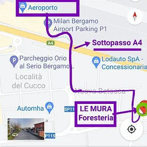 Le Mura Foresteria לינה וארוחת בוקר